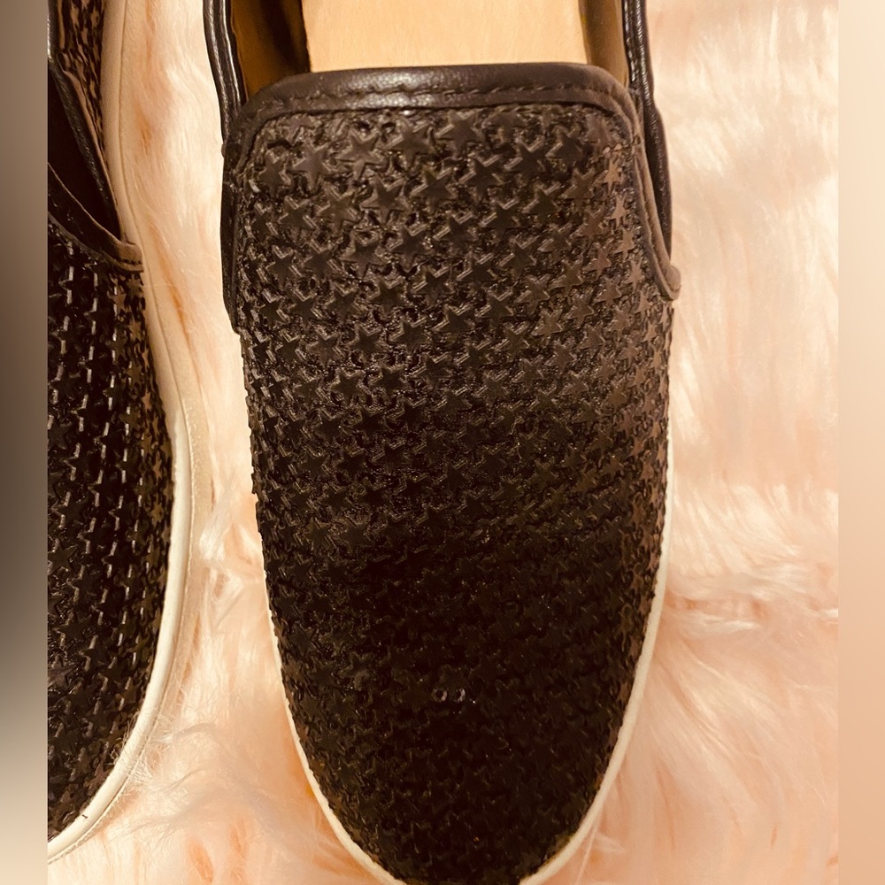 UGG SLIP ON SPARKLY BLACK SHOES SZ 9